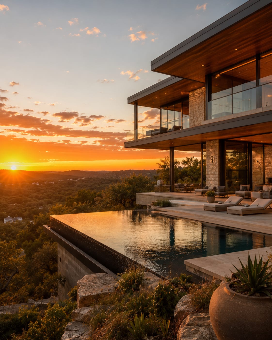 Hill Country home with sweeping views in the Westlake area